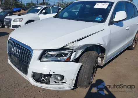 2014 Audi Q5 2.0T Premium from USA, damaged, VIN WA1LFAFP8EA100476